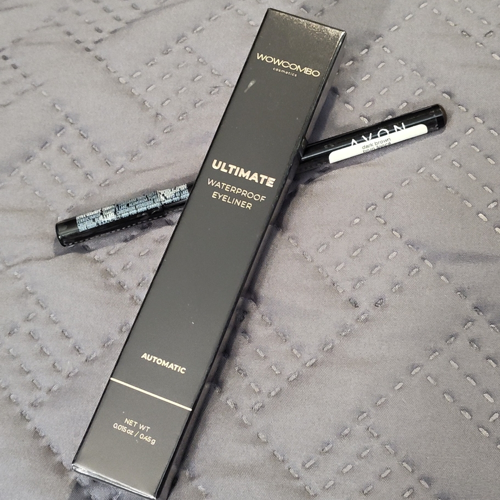 NWT & SEALED! WOWCOMBO Ultimate Waterproof Eyeliner & Avon - Brown